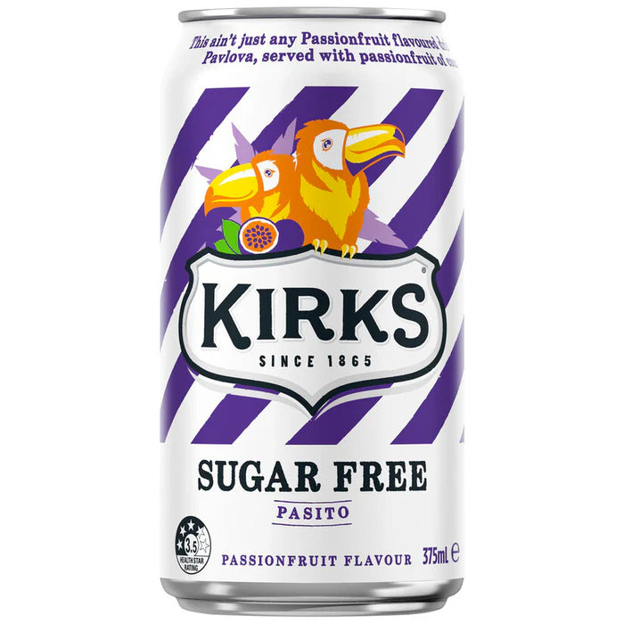 Kirks Pasito Sugar Free Soft Drink