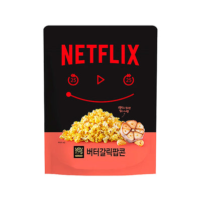 NETFLIX Butter Garlic Popcorn