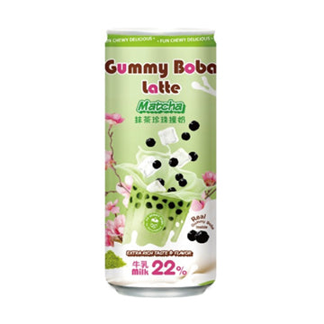 O'S GUMMY BOBA LATTE MATCHA